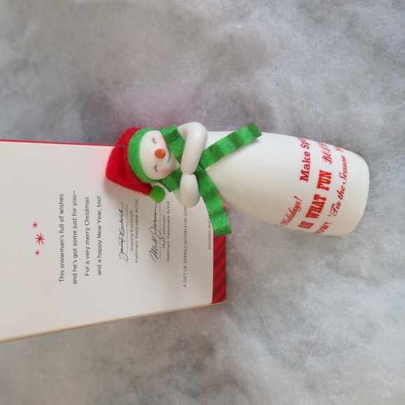 Hallmark Keepsake Merry Wishes Snowman - Picture 4 of 7